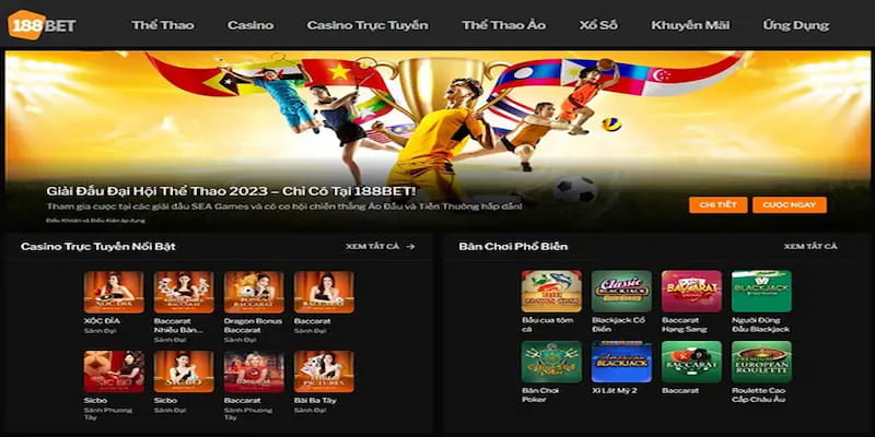 188Bet Giới thiệu tổng quan về 188Bet